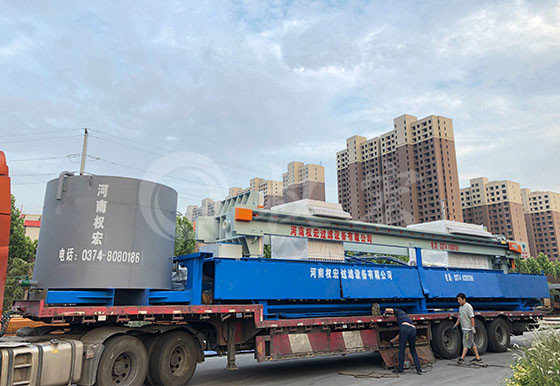 車載式打樁清淤泥漿壓濾機